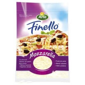Queso mozzarella rallado ARLA FINELLO bolsa 150 grs